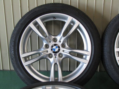 新品付き・3シリーズ・F30・F31・4シリーズ・F32・F33・F36【ホイール】BMW　F30　F31　3シリーズ　Mスポーツ純正　スタースポークスタイリング400M【タイヤ】ピレリ　アイスゼロアシンメトリコ（保土ヶ谷本店）