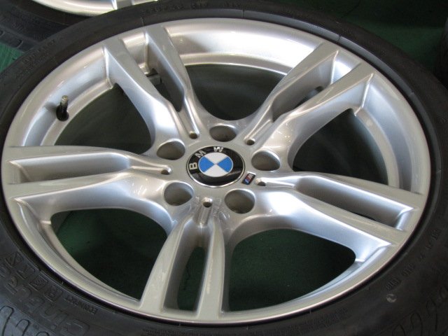 新品付き・3シリーズ・F30・F31・4シリーズ・F32・F33・F36【ホイール】BMW　F30　F31　3シリーズ　Mスポーツ純正　スタースポークスタイリング400M【タイヤ】ピレリ　アイスゼロアシンメトリコ（保土ヶ谷本店）