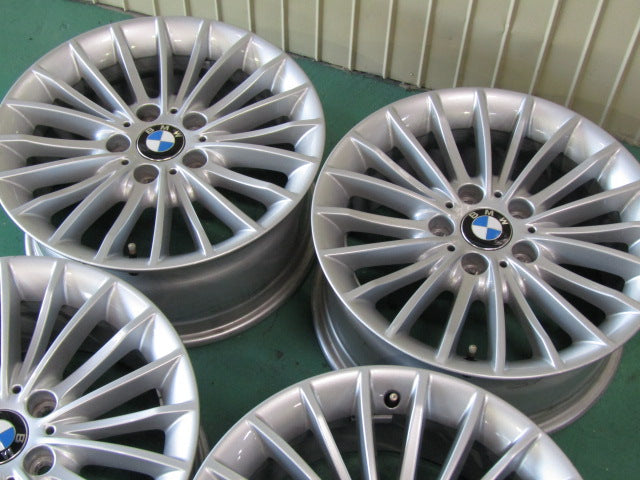 冬物限定価格・3シリーズ・F30・F31・4シリーズ・F32・F33・F36【ホイール】BMW　F30　3シリーズ純正　マルチスポークスタイリング414【タイヤ】ピレリ　ウインターアイスアシンメトリコPlusランフラット（保土ヶ谷本店）