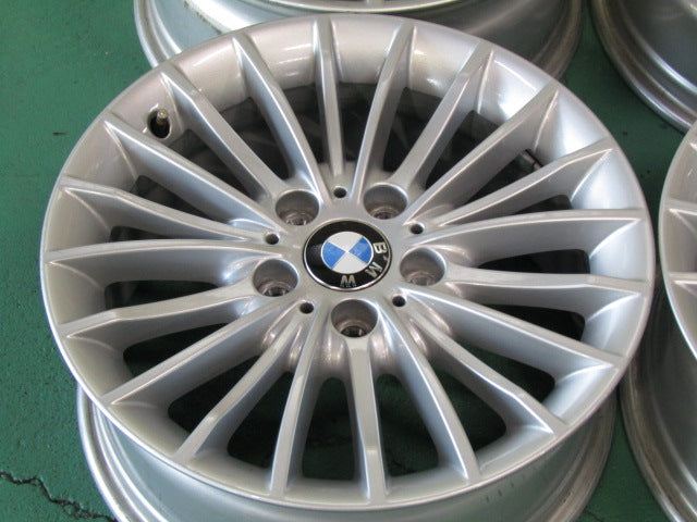 冬物限定価格・3シリーズ・F30・F31・4シリーズ・F32・F33・F36【ホイール】BMW　F30　3シリーズ純正　マルチスポークスタイリング414【タイヤ】ピレリ　ウインターアイスアシンメトリコPlusランフラット（保土ヶ谷本店）