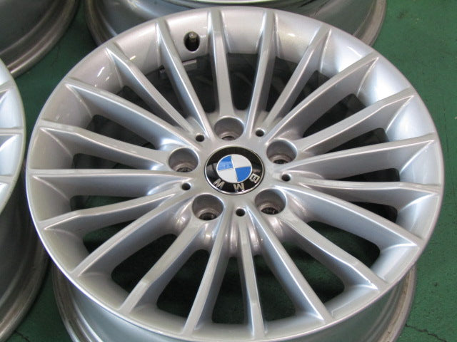 冬物限定価格・3シリーズ・F30・F31・4シリーズ・F32・F33・F36【ホイール】BMW　F30　3シリーズ純正　マルチスポークスタイリング414【タイヤ】ピレリ　ウインターアイスアシンメトリコPlusランフラット（保土ヶ谷本店）