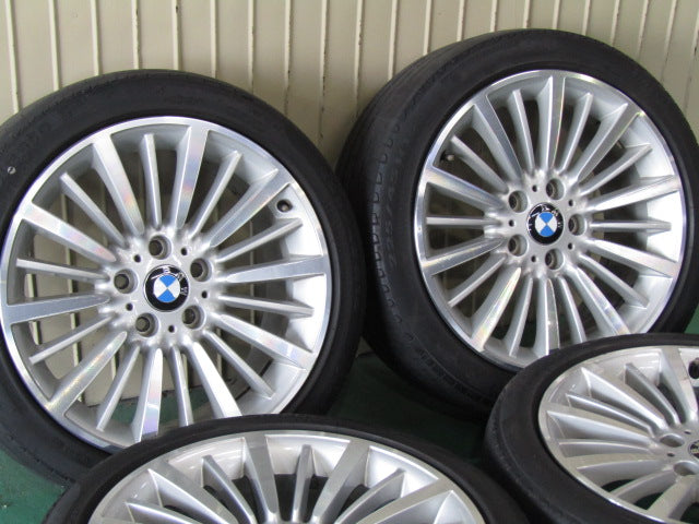 冬の準備・BMW・3シリーズ・F30・F31・4シリーズ・F32・F33・F36【ホイール】BMW　F30　3シリーズ　ラグジュアリー純正　マルチスポーク416【タイヤ】ピレリ　アイスゼロアシンメトリコ（保土ヶ谷本店）