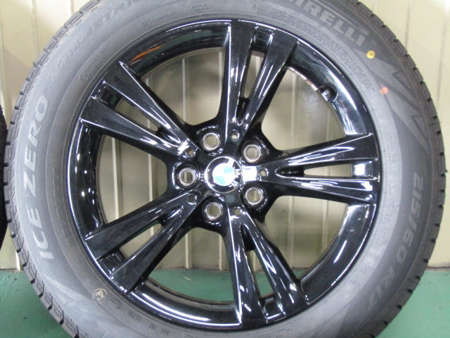 冬の限定セット・X1・F48・X2・F39【ホイール】BMW　F48　X1　オプション純正　ダブルスポークスタイリング385【タイヤ】ピレリ　アイスゼロアシンメトリコ（保土ヶ谷本店）
