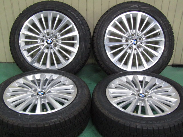 冬の限定品・F45・アクティブツアラー・F46・グランツアラー【ホイール】BMW　F45　アクティブツアラーラグジュアリー純正　マルチスポークスタイリング481【タイヤ】ピレリ　ウインターアイスアシンメトリコPlusランフラット（保土ヶ谷本店）