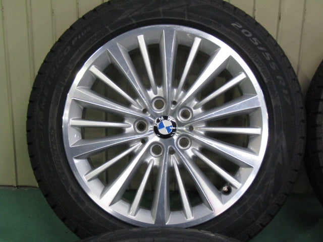 冬の限定品・F45・アクティブツアラー・F46・グランツアラー【ホイール】BMW　F45　アクティブツアラーラグジュアリー純正　マルチスポークスタイリング481【タイヤ】ピレリ　ウインターアイスアシンメトリコPlusランフラット（保土ヶ谷本店）