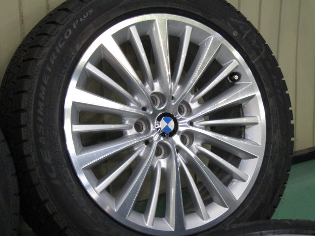 冬の限定品・F45・アクティブツアラー・F46・グランツアラー【ホイール】BMW　F45　アクティブツアラーラグジュアリー純正　マルチスポークスタイリング481【タイヤ】ピレリ　ウインターアイスアシンメトリコPlusランフラット（保土ヶ谷本店）