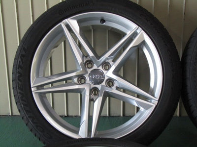 溝ありで美品・アウディ・A5・S5・Sライン【ホイール】アウディ　F5系　A5　Sライン純正　5アームスターデザイン【タイヤ】トーヨー　プロクセスコンフォート　MC1（保土ヶ谷本店）