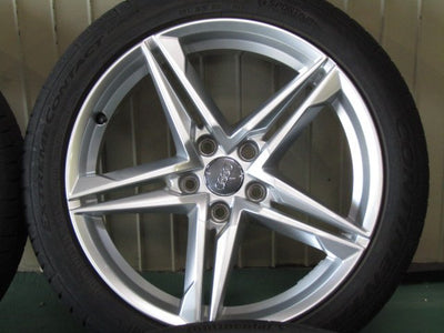 溝ありで美品・アウディ・A5・S5・Sライン【ホイール】アウディ　F5系　A5　Sライン純正　5アームスターデザイン【タイヤ】トーヨー　プロクセスコンフォート　MC1（保土ヶ谷本店）