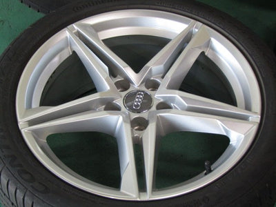 溝ありで美品・アウディ・A5・S5・Sライン【ホイール】アウディ　F5系　A5　Sライン純正　5アームスターデザイン【タイヤ】トーヨー　プロクセスコンフォート　MC1（保土ヶ谷本店）