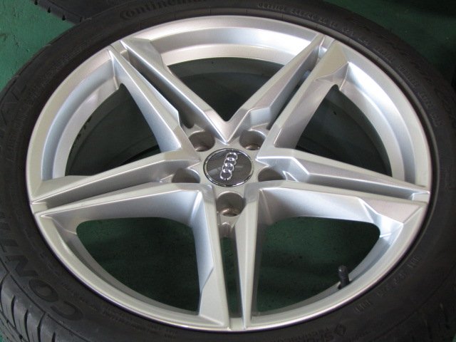 溝ありで美品・アウディ・A5・S5・Sライン【ホイール】アウディ　F5系　A5　Sライン純正　5アームスターデザイン【タイヤ】トーヨー　プロクセスコンフォート　MC1（保土ヶ谷本店）