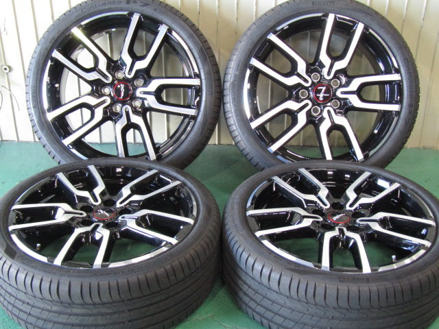 新車外し品・ジョンクーパーワークス・F65・F66・F67【ホイール】MINI　F66　JCW　ジョンクーパーワークス純正　ラップスポーク960【タイヤ】ピレリ　チントゥラートP7C2　BMW承認タイヤ（保土ヶ谷本店）