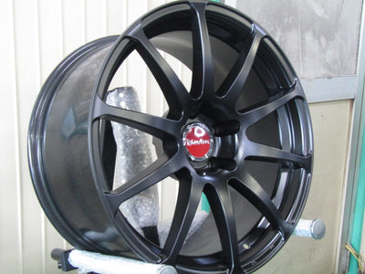 ▲発送限定品▼・国産車の汎用に・ドリケツにも【ホイール】Phantom （ファントム）X　マットブラック【タイヤ】無し（港北店）