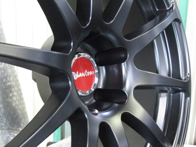 ▲発送限定品▼・国産車の汎用に・ドリケツにも【ホイール】Phantom （ファントム）X　マットブラック【タイヤ】無し（港北店）