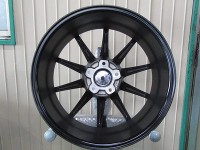 ▲発送限定品▼・国産車の汎用に・ドリケツにも【ホイール】Phantom （ファントム）X　マットブラック【タイヤ】無し（港北店）
