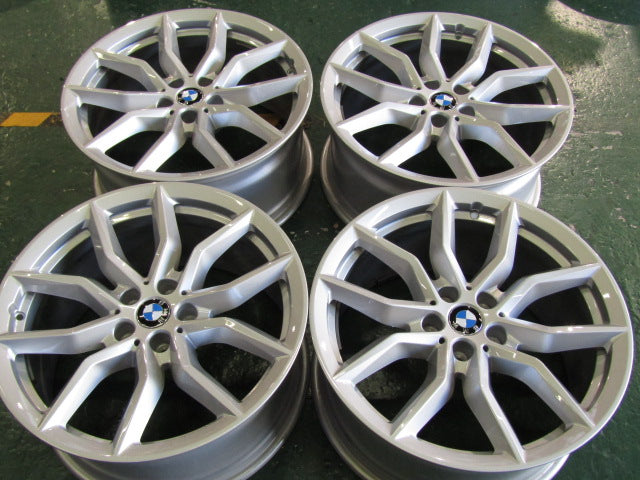 SH3様　BMW X5 G05 Mスポーツ 純正 22インチホイール BMW X5 G05 純正 ダブルスポーク スタイリング 742M 22インチ