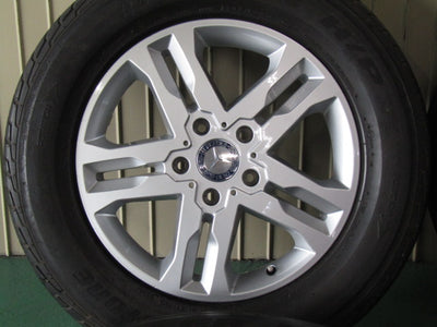 1台限定冬セット・Gクラス・W463・ゲレンデ【ホイール】メルセデスベンツ　W463　Gクラス　350d純正【タイヤ】ヨコハマ　アイスガードG075SUV（保土ヶ谷本店）