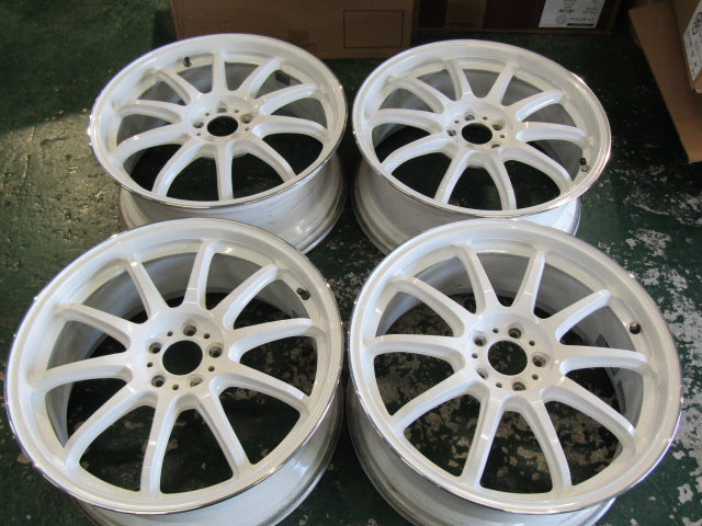 プリウス・86・カローラツーリング・BRZ・ホワイト【ホイール】ブリヂストン　プロドライブ　GC010G　Forged（鍛造品）【タイヤ】MINERVA（ミネルバ）F205（港北店）