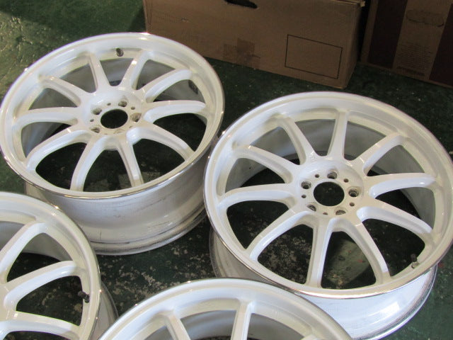 プリウス・86・カローラツーリング・BRZ・ホワイト【ホイール】ブリヂストン　プロドライブ　GC010G　Forged（鍛造品）【タイヤ】MINERVA（ミネルバ）F205（港北店）