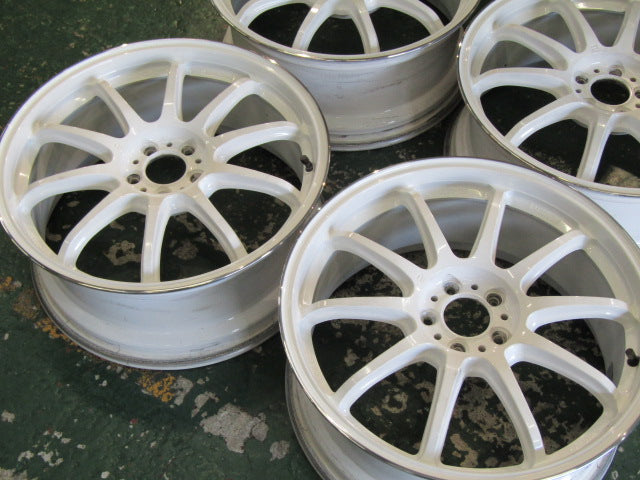 プリウス・86・カローラツーリング・BRZ・ホワイト【ホイール】ブリヂストン　プロドライブ　GC010G　Forged（鍛造品）【タイヤ】MINERVA（ミネルバ）F205（港北店）