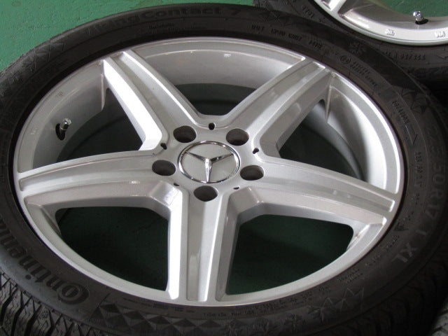 ▲発送限定品▼・Cクラス・W205・Aクラス・W177・CLA・C118・X118【ホイール】ヤナセオリジナル　ユーロフォルシュH789【タイヤ】ピレリ　ウインターアイスアシンメトリコPlusランフラット（保土ヶ谷本店）