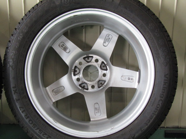 ▲発送限定品▼・Cクラス・W205・Aクラス・W177・CLA・C118・X118【ホイール】ヤナセオリジナル　ユーロフォルシュH789【タイヤ】ピレリ　ウインターアイスアシンメトリコPlusランフラット（保土ヶ谷本店）