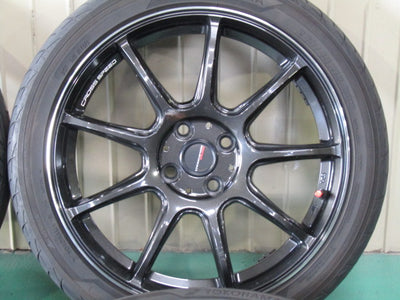 ▲発送限定品▼・アクア・フィット・マツダ2・デミオ・ノート【ホイール】ホットスタッフ　クロススピード　ハイパーエディションRS9【タイヤ】ヨコハマ　ADVAN FLEVA（アドバン フレバ）V701（保土ヶ谷本店）