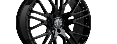 インチアップや大口径の21インチのデザインでお洒落は足元から　【アルミ】Rolfhartge　X10G　RSF　Limited　Black　Edition　Flow　Forged　ロルフハルトゲ　ホイールのみ4本　単体　（世田谷店）
