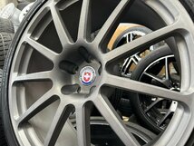 高級ホイール・鍛造品　インチアップに　【アルミ】HRE　P43L　FORGED　【タイヤ】ヨコハマタイヤ　PARADA　（世田谷店）