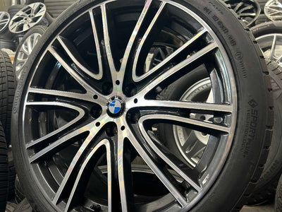新品タイヤ付きでお買い得インチアップに　【アルミ】BMW　5シリーズ　G30純正　Individual Vスポーク759　【タイヤ】コンチネンタル　エクストリームコンタクトDWS06+　(世田谷店)