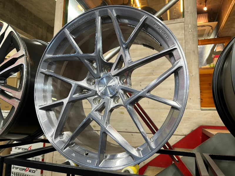 ホイールのみ4本　単体　鍛造品　人とは違うデザインで個性的に　【アルミ】FACE　WHEELS　FW1003　FORGED　鍛造品　(世田谷店)