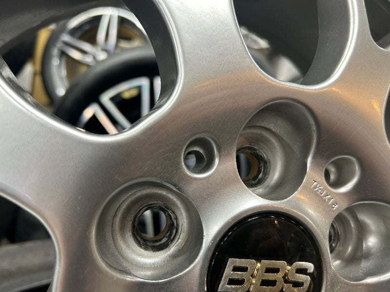 夏セット　鍛造で人気のBBS　インチアップや足元から軽量化　【アルミ】BBS　RGR　RG747H　【タイヤ】中古　ダンロップ　ディレッザDZ102　2023年製　(世田谷店)