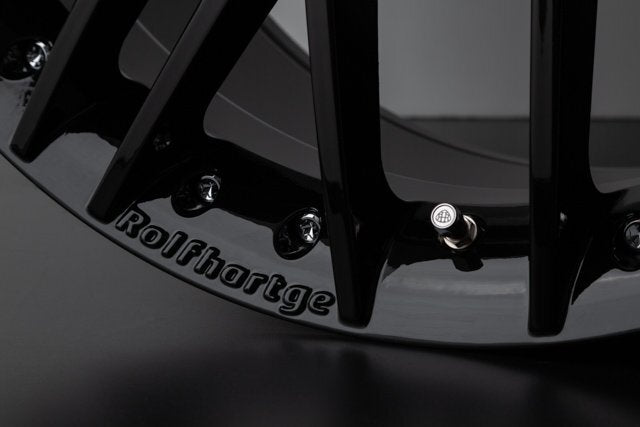 インチアップや大口径の21インチのデザインでお洒落は足元から　【アルミ】Rolfhartge　X10G　RSF　Limited　Black　Edition　Flow　Forged　ロルフハルトゲ　ホイールのみ4本　単体　（世田谷店）