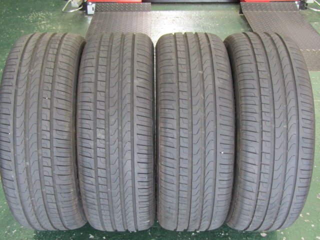 【タイヤ】PIRELLI CINTURATO P7 245/50-19 中古サマータイヤ4本（港北）