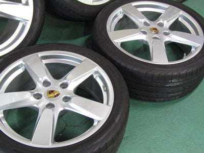 美品の冬セット・ケイマン・ボクスター【ホイール】Porsche（ポルシェ）981型　ケイマンS純正【タイヤ】ヨコハマ　アイスガードIG70（保土ヶ谷本店）