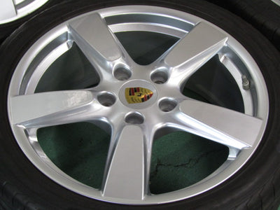 美品の冬セット・ケイマン・ボクスター【ホイール】Porsche（ポルシェ）981型　ケイマンS純正【タイヤ】ヨコハマ　アイスガードIG70（保土ヶ谷本店）