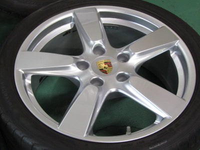 美品の冬セット・ケイマン・ボクスター【ホイール】Porsche（ポルシェ）981型　ケイマンS純正【タイヤ】ヨコハマ　アイスガードIG70（保土ヶ谷本店）