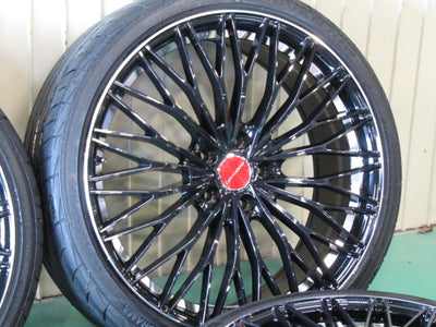 ガリキズ無しの美品・プリウス・クラウン【ホイール】レアマイスター　Tignanello（ティニャネロ）【タイヤ】ヨコハマ　ADVAN（アドバン）FREVA（フレバ）V701（保土ヶ谷本店）