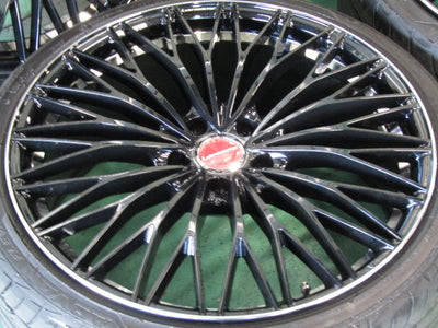 ガリキズ無しの美品・プリウス・クラウン【ホイール】レアマイスター　Tignanello（ティニャネロ）【タイヤ】ヨコハマ　ADVAN（アドバン）FREVA（フレバ）V701（保土ヶ谷本店）