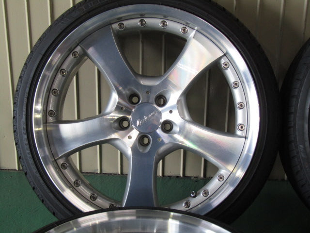 超希少絶版品・Sクラス・W140・W220・W221・W222・Sクーペ・C215・C216・C217【ホイール】RONAL製　Lorinser（ロリンザー）LM5【タイヤ】ブリヂストン　セイバーリングSL201（保土ヶ谷本店）