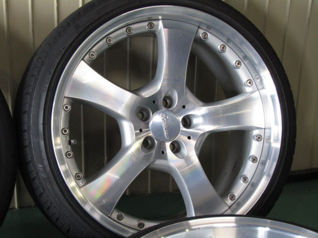 超希少絶版品・Sクラス・W140・W220・W221・W222・Sクーペ・C215・C216・C217【ホイール】RONAL製　Lorinser（ロリンザー）LM5【タイヤ】ブリヂストン　セイバーリングSL201（保土ヶ谷本店）