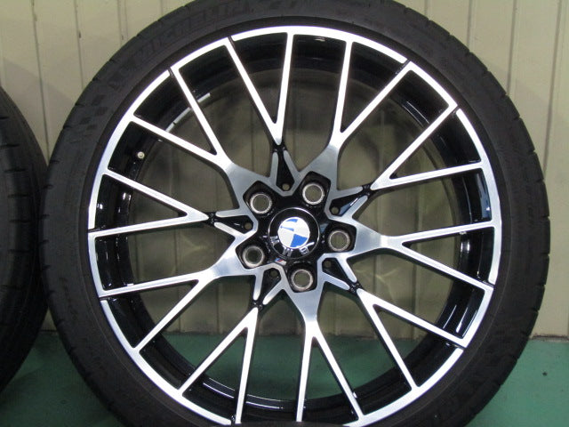 超溝ありで美品・M2・F87・M3・F80・M4・F82・F83【ホイール】BMW　F87　M2コンペディション純正　Yスポークスタイリング788M　Forged【タイヤ】ヨコハマ　ADVAN　APEX　V601（保土ヶ谷本店）