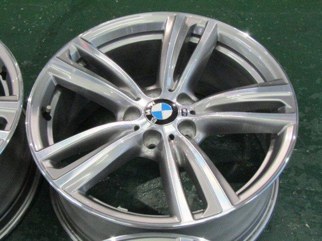 ガリキズ無しの美品・3シリーズ・F30・F31・4シリーズ・F32・F33・F36・Mスポーツ【ホイール】BMW　F30　3シリーズ　Mスポーツ純正　ダブルスポークスタイリング442M【タイヤ】ハンコック　ベンタスS1Evo3（保土ヶ谷本店）