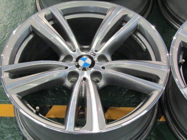 ガリキズ無しの美品・3シリーズ・F30・F31・4シリーズ・F32・F33・F36・Mスポーツ【ホイール】BMW　F30　3シリーズ　Mスポーツ純正　ダブルスポークスタイリング442M【タイヤ】ハンコック　ベンタスS1Evo3（保土ヶ谷本店）