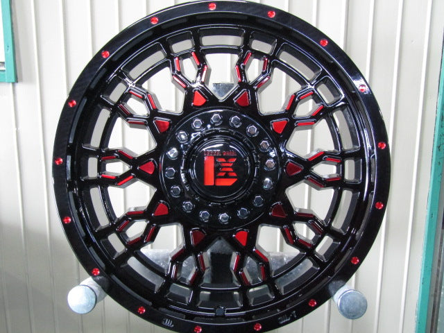 赤字処分価格・プラド・ハイラックス【ホイール】オフビート　LEXXEL（レクセル）PreDator（プレデター）【タイヤ】MONSTA（モンスタ）テレーングリッパー（港北店）