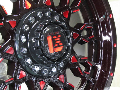 赤字処分価格・プラド・ハイラックス【ホイール】オフビート　LEXXEL（レクセル）PreDator（プレデター）【タイヤ】MONSTA（モンスタ）テレーングリッパー（港北店）