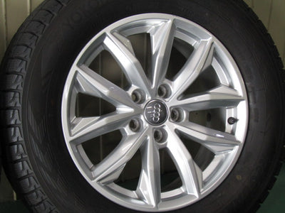 冬の溝ありセット・アウディ・Q5【ホイール】アウディ　FY系　Q5ウインター純正　5スポークVデザイン【タイヤ】ヨコハマ　アイスガードG075SUV（保土ヶ谷本店）