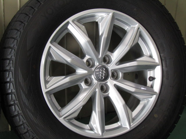 冬の溝ありセット・アウディ・Q5【ホイール】アウディ　FY系　Q5ウインター純正　5スポークVデザイン【タイヤ】ヨコハマ　アイスガードG075SUV（保土ヶ谷本店）