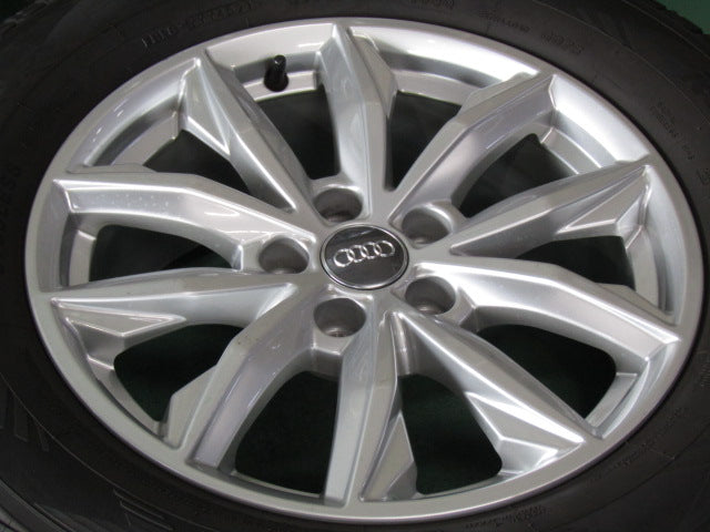 冬の溝ありセット・アウディ・Q5【ホイール】アウディ　FY系　Q5ウインター純正　5スポークVデザイン【タイヤ】ヨコハマ　アイスガードG075SUV（保土ヶ谷本店）