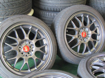 プリウス・86・BRZ・カローラツーリング【ホイール】BBS　RG-R　RG714　Forged　DBカラー【タイヤ】MINERVA（ミネルバ）F205（港北店）