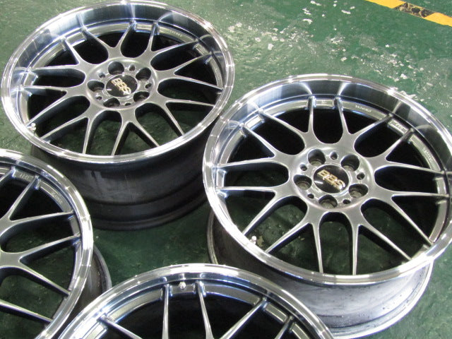 セルシオ・クラウン・マークX・レクサス・GS・IS・フェアレディZ・RX-8【ホイール】BBS　RG-R　RG727/RG728　Forged　DBカラー【タイヤ】弊社指定輸入タイヤ（港北店）